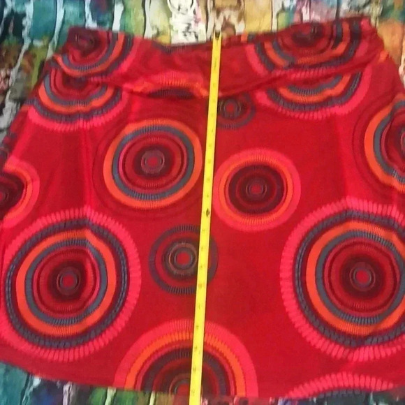 Coline skirt multi colored soft stretchy plus size - Picture 6 of 9